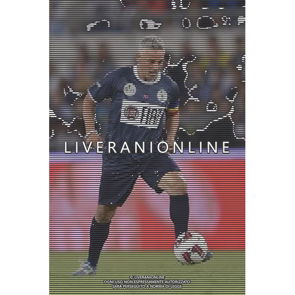 Roma - 01/09/2014 - Stadio Olimpico - Partita Interreligiosa per la Pace - nella foto: Roberto Baggio / Ph. Fabrizio Corradetti - Ag. Aldo Liverani Sas