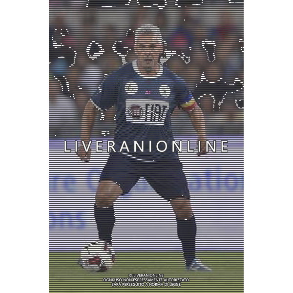 Roma - 01/09/2014 - Stadio Olimpico - Partita Interreligiosa per la Pace - nella foto: Roberto Baggio / Ph. Fabrizio Corradetti - Ag. Aldo Liverani Sas