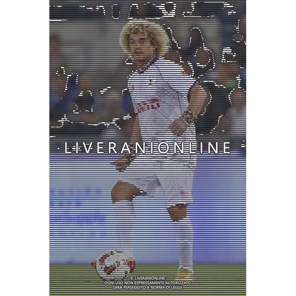 Roma - 01/09/2014 - Stadio Olimpico - Partita Interreligiosa per la Pace - nella foto: Carlos Valderrama / Ph. Fabrizio Corradetti - Ag. Aldo Liverani Sas