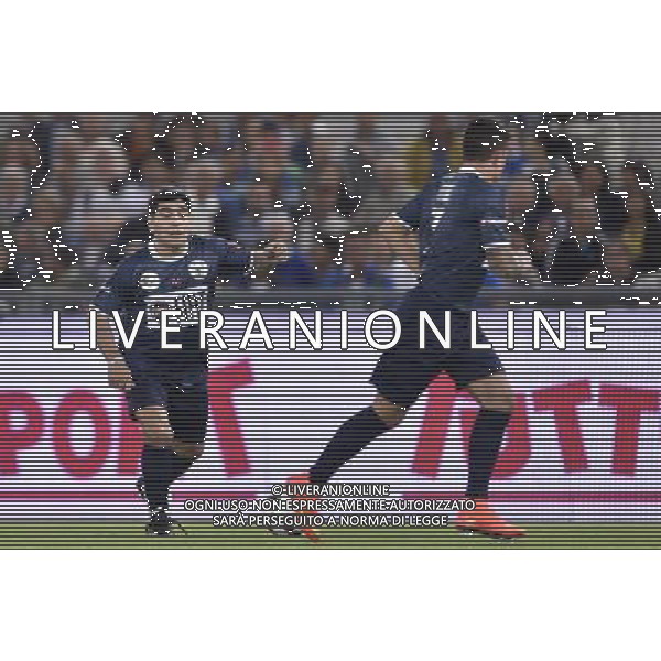 Roma - 01/09/2014 - Stadio Olimpico - Partita Interreligiosa per la Pace - nella foto: Diego Armando Maradona / Ph. Fabrizio Corradetti - Ag. Aldo Liverani Sas