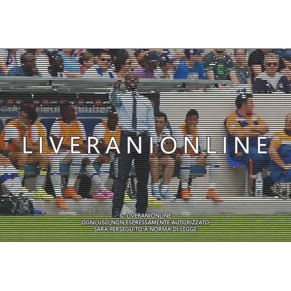 Claude Makelele - 31.08.2014 - Bordeaux / Bastia - 4eme journee de Ligue 1 - Photo : Manuel Blondeau / Icon Sport AG ALDO LIVERANI SAS ONLY ITALY