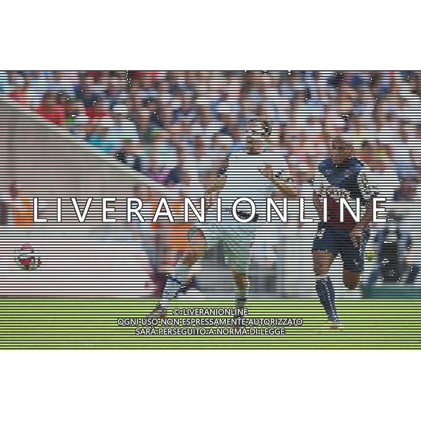 Sebastien Squillaci / Whabi Khazri - 31.08.2014 - Bordeaux / Bastia - 4eme journee de Ligue 1 - Photo : Manuel Blondeau / Icon Sport AG ALDO LIVERANI SAS ONLY ITALY