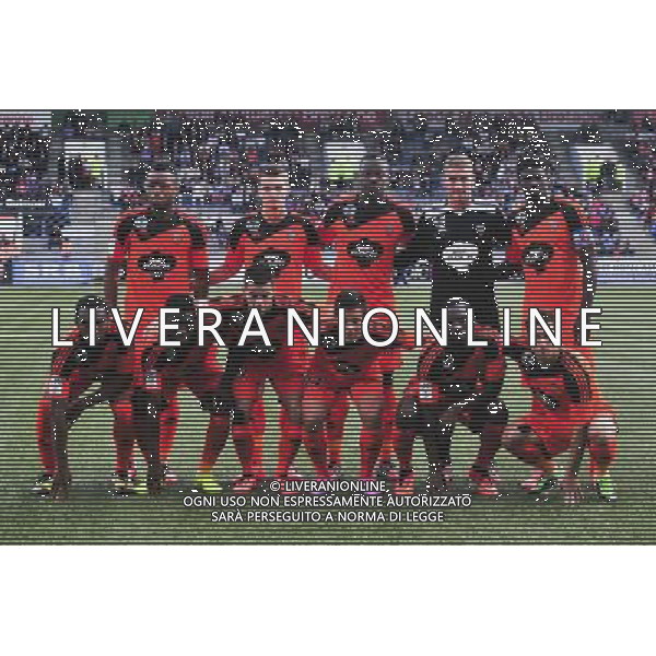 Equipe Lorient - 30.08.2014 - Lorient / Guingamp - 4eme journee Ligue 1 Photo : Philippe Le Brech / Icon Sport AG ALDO LIVERANI SAS ONLY ITALY