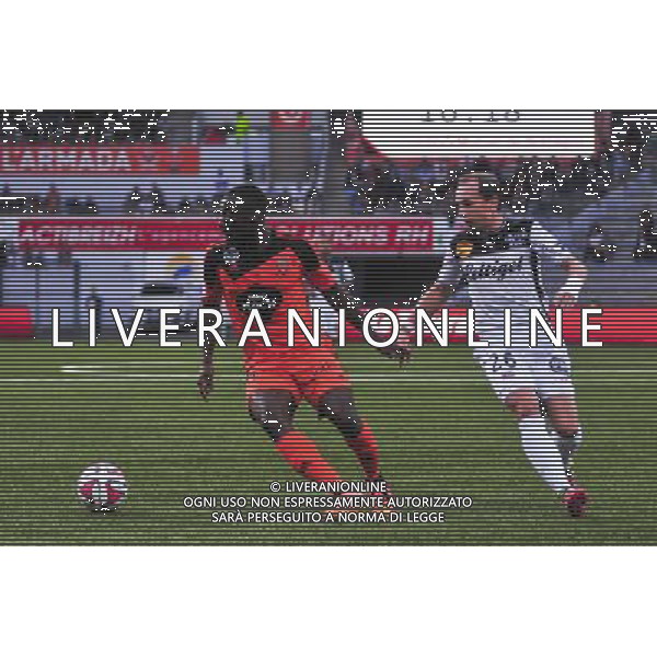Gilles Sunu - 30.08.2014 - Lorient / Guingamp - 4eme journee Ligue 1 Photo : Philippe Le Brech / Icon Sport AG ALDO LIVERANI SAS ONLY ITALY