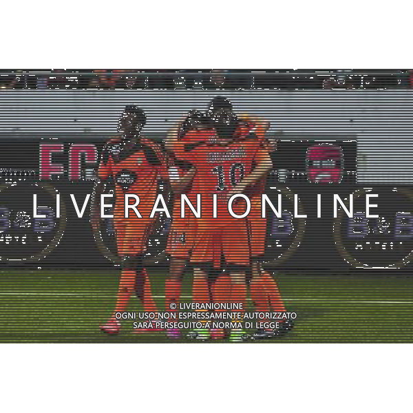 Joie Lorient - 30.08.2014 - Lorient / Guingamp - 4eme journee Ligue 1 Photo : Philippe Le Brech / Icon Sport AG ALDO LIVERANI SAS ONLY ITALY