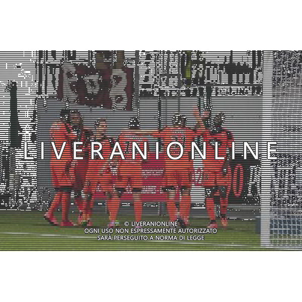 Joie Lorient - 30.08.2014 - Lorient / Guingamp - 4eme journee Ligue 1 Photo : Philippe Le Brech / Icon Sport AG ALDO LIVERANI SAS ONLY ITALY