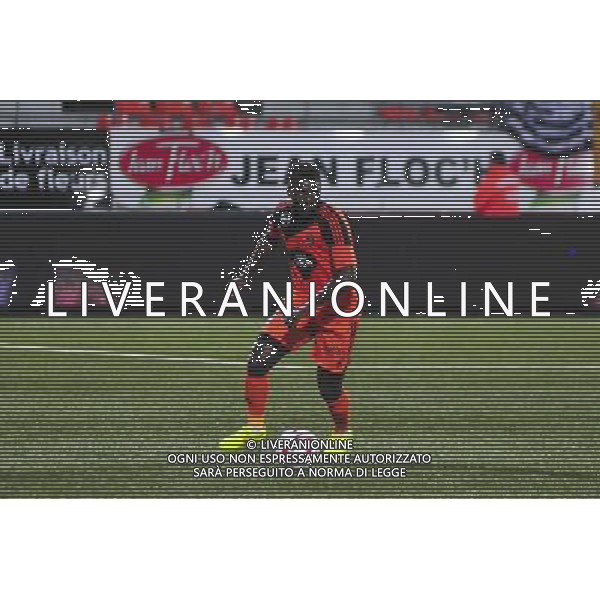 Lamine Gassama - 30.08.2014 - Lorient / Guingamp - 4eme journee Ligue 1 Photo : Philippe Le Brech / Icon Sport AG ALDO LIVERANI SAS ONLY ITALY