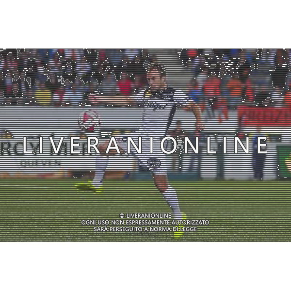 Maxime Baca - 30.08.2014 - Lorient / Guingamp - 4eme journee Ligue 1 Photo : Philippe Le Brech / Icon Sport AG ALDO LIVERANI SAS ONLY ITALY