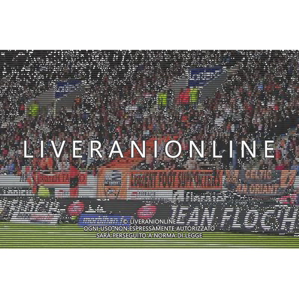 Supporters Lorient - 30.08.2014 - Lorient / Guingamp - 4eme journee Ligue 1 Photo : Philippe Le Brech / Icon Sport AG ALDO LIVERANI SAS ONLY ITALY