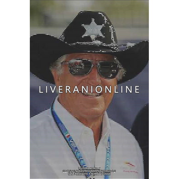 Mario Andretti (USA). 04.09.2014. Formula 1 World Championship, Rd 13, Italian Grand Prix, Monza, Italy, Preparation Day. AG ALDO LIVERANI SAS ONLY ITALY