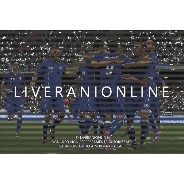 Amichevole Bari - 04.09.2014 Italia-Olanda Nella Foto:immobile esulta /Ph.Vitez-Ag. Aldo Liverani