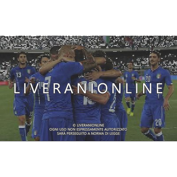 Amichevole Bari - 04.09.2014 Italia-Olanda Nella Foto:de rossi esulta /Ph.Vitez-Ag. Aldo Liverani