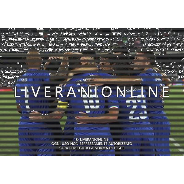 Amichevole Bari - 04.09.2014 Italia-Olanda Nella Foto:de rossi esulta /Ph.Vitez-Ag. Aldo Liverani