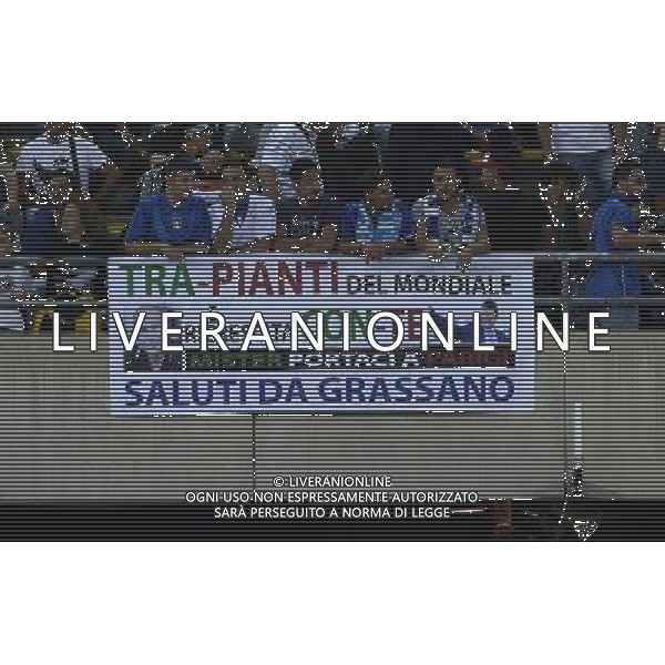 Amichevole Bari - 04.09.2014 Italia-Olanda Nella Foto:striscione tifosi /Ph.Vitez-Ag. Aldo Liverani