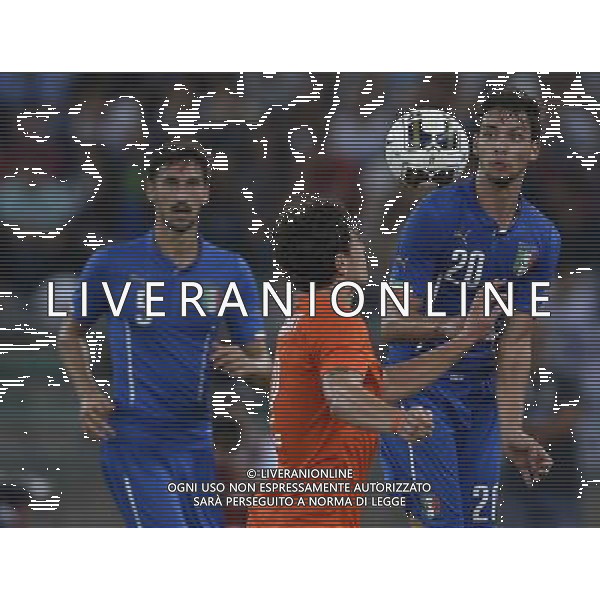 Amichevole Bari - 04.09.2014 Italia-Olanda Nella Foto:de sciglio janmaat /Ph.Vitez-Ag. Aldo Liverani