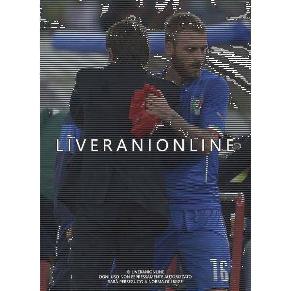 Amichevole Bari - 04.09.2014 Italia-Olanda Nella Foto:conte antonio-de rossi daniele /Ph.Vitez-Ag. Aldo Liverani