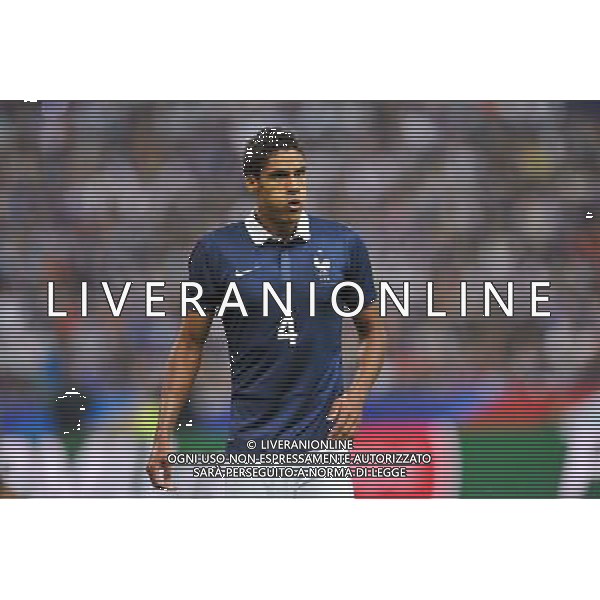 Raphael Varane - 04.09.2014 - France / Espagne - Match Amical Photo : Aurelien Meunier / Icon Sport /AGENZIA ALDO LIVERANI SAS - ITALY ONLY - EDITORIAL USE ONLY