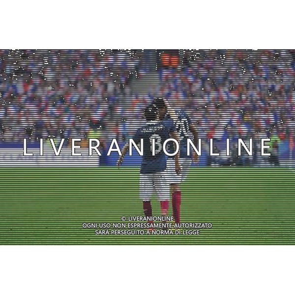 Joie France - Loic Remy / Mathieu Valbuena - 04.09.2014 - France / Espagne - Match Amical Photo : Aurelien Meunier / Icon Sport /AGENZIA ALDO LIVERANI SAS - ITALY ONLY - EDITORIAL USE ONLY