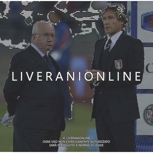 Amichevole Bari - 04.09.2014 Italia-Olanda Nella Foto:Carlo Tavecchio-Oriali Gabriele /Ph.Vitez-Ag. Aldo Liverani