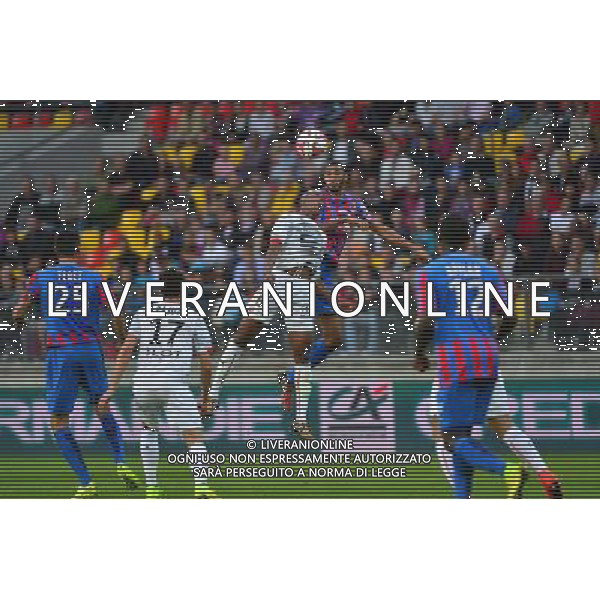 Jordan ADEOTI / Gelson FERNANDES - 30.08.2014 - Caen / Rennes - 4eme journee de Ligue 1 - Photo : Dave Winter / Icon Sport AG ALDO LIVERANI SAS ONLY ITALY