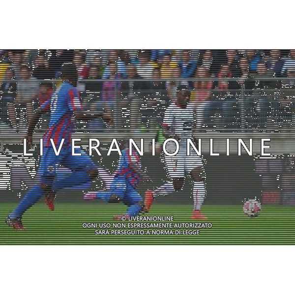 Paul Georges NTEP / N\'Golo KANTE - 30.08.2014 - Caen / Rennes - 4eme journee de Ligue 1 - Photo : Dave Winter / Icon Sport AG ALDO LIVERANI SAS ONLY ITALY