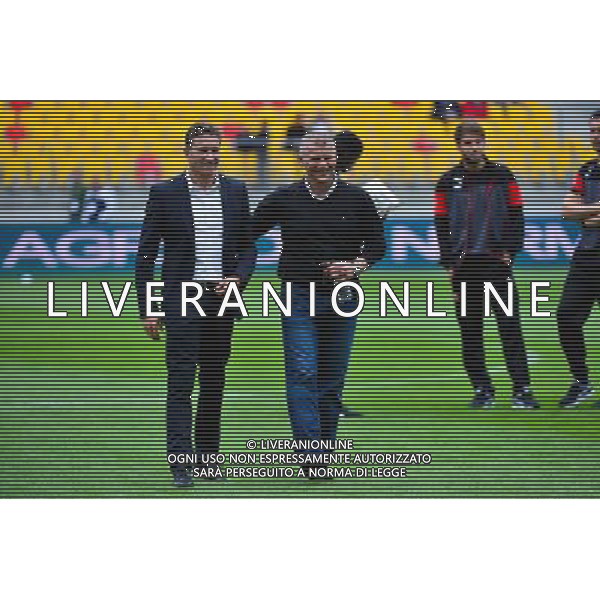 Philippe MONTANIER / Patrice GARANDE - 30.08.2014 - Caen / Rennes - 4eme journee de Ligue 1 - Photo : Dave Winter / Icon Sport AG ALDO LIVERANI SAS ONLY ITALY