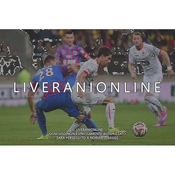 Vincent PAJOT / Damien DA SILVA - 30.08.2014 - Caen / Rennes - 4eme journee de Ligue 1 - Photo : Dave Winter / Icon Sport AG ALDO LIVERANI SAS ONLY ITALY