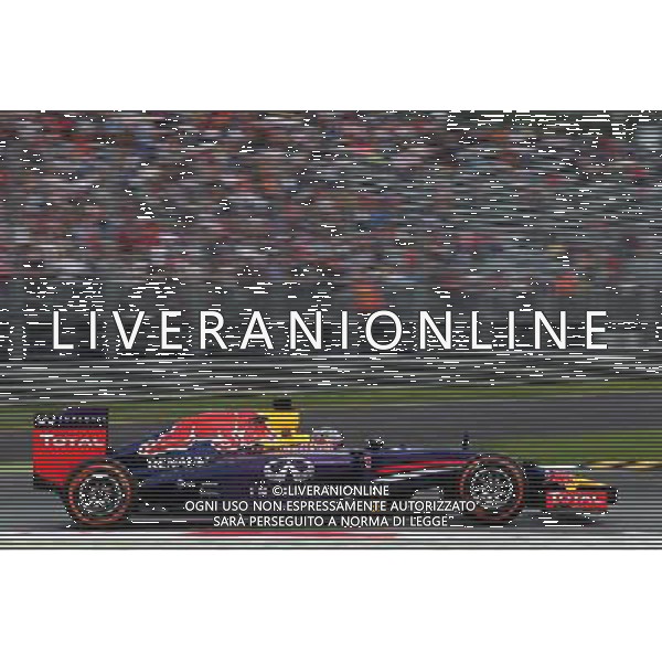 Sebastian Vettel (GER) Red Bull Racing RB10. 05.09.2014. Formula 1 World Championship, Rd 13, Italian Grand Prix, Monza, Italy, Practice Day. AG ALDO LIVERANI SAS ONLY ITALY