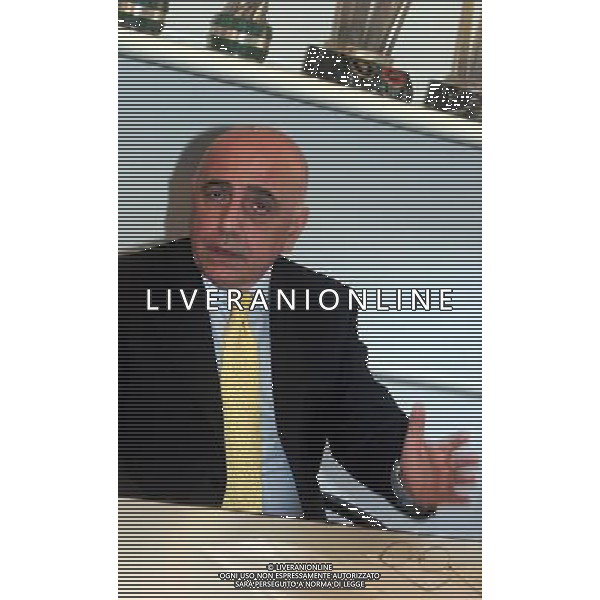 MILANO 2003 NELLA FOTO ADRIANO GALLIANI AMMINISTRATORE DELEGATO MILAN CALCIO FOTO SILVIA AZZARI-AGENZIA ALDO LIVERANI