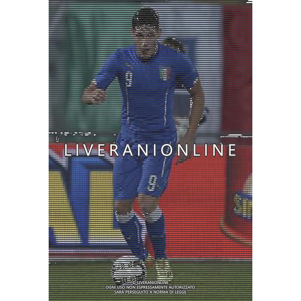 Qualificazioni ai Campionati Europei Under 21 Gruppo 9 Pescara - 05.09.2014 Italia-Serbia Nella Foto:Belotti Andrea /Ph.Vitez-Ag. Aldo Liverani