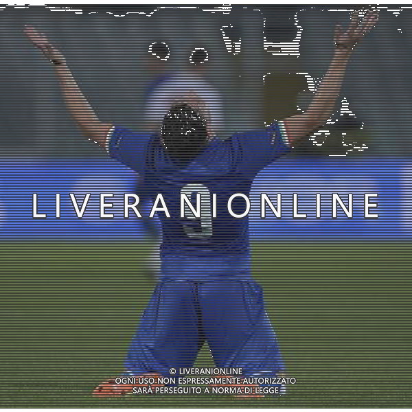 Qualificazioni ai Campionati Europei Under 21 Gruppo 9 Pescara - 05.09.2014 Italia-Serbia Nella Foto:Belotti Andrea /Ph.Vitez-Ag. Aldo Liverani