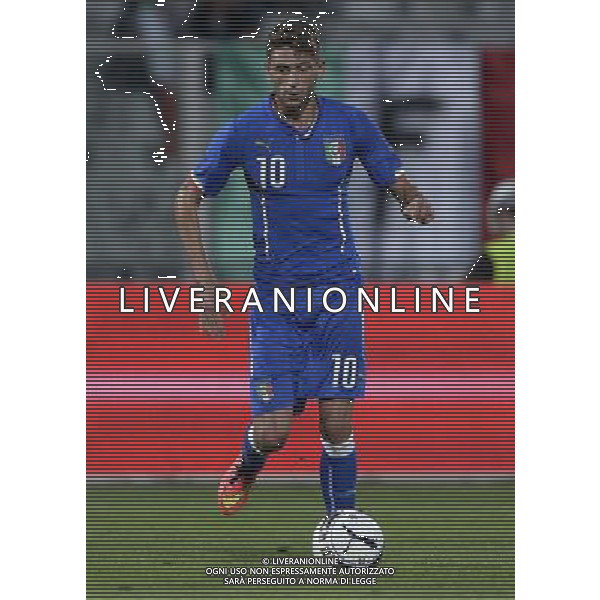 Qualificazioni ai Campionati Europei Under 21 Gruppo 9 Pescara - 05.09.2014 Italia-Serbia Nella Foto:Berardi Domenico /Ph.Vitez-Ag. Aldo Liverani