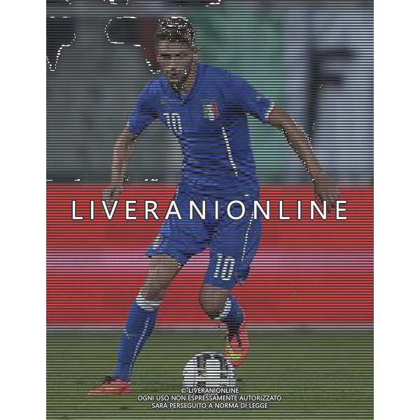 Qualificazioni ai Campionati Europei Under 21 Gruppo 9 Pescara - 05.09.2014 Italia-Serbia Nella Foto:Berardi Domenico /Ph.Vitez-Ag. Aldo Liverani