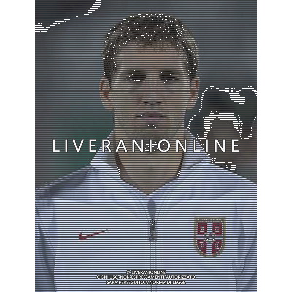 Qualificazioni ai Campionati Europei Under 21 Gruppo 9 Pescara - 05.09.2014 Italia-Serbia Nella Foto:Brasanac Darko /Ph.Vitez-Ag. Aldo Liverani