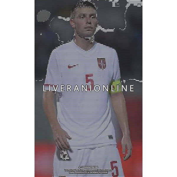 Qualificazioni ai Campionati Europei Under 21 Gruppo 9 Pescara - 05.09.2014 Italia-Serbia Nella Foto:Cosic Uros /Ph.Vitez-Ag. Aldo Liverani