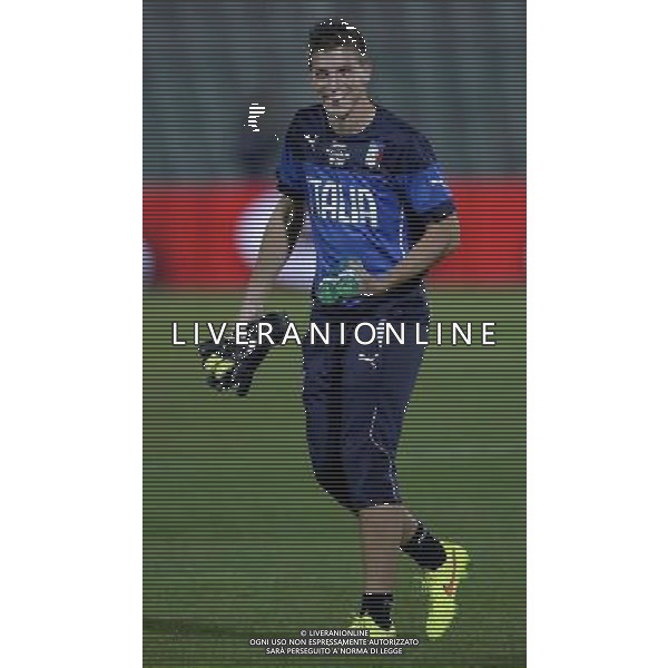 Qualificazioni ai Campionati Europei Under 21 Gruppo 9 Pescara - 05.09.2014 Italia-Serbia Nella Foto:Cragno /Ph.Vitez-Ag. Aldo Liverani