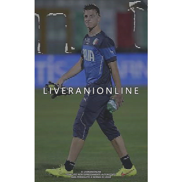 Qualificazioni ai Campionati Europei Under 21 Gruppo 9 Pescara - 05.09.2014 Italia-Serbia Nella Foto:Cragno /Ph.Vitez-Ag. Aldo Liverani