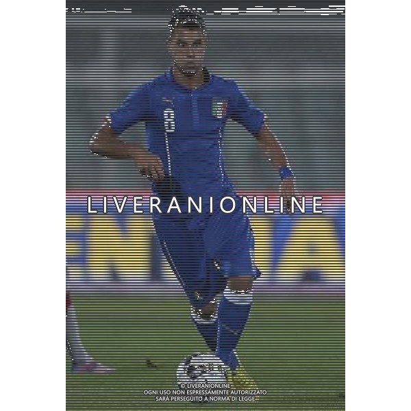 Qualificazioni ai Campionati Europei Under 21 Gruppo 9 Pescara - 05.09.2014 Italia-Serbia Nella Foto:Crisetig Lorenzo /Ph.Vitez-Ag. Aldo Liverani