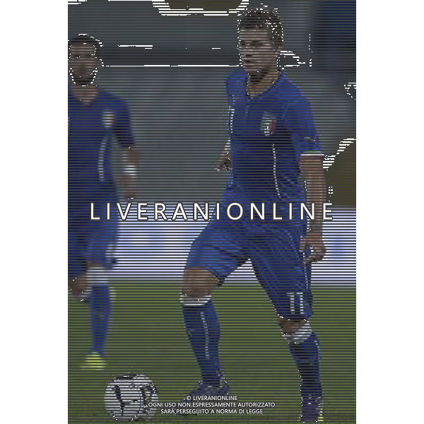 Qualificazioni ai Campionati Europei Under 21 Gruppo 9 Pescara - 05.09.2014 Italia-Serbia Nella Foto:Longo Samuele /Ph.Vitez-Ag. Aldo Liverani