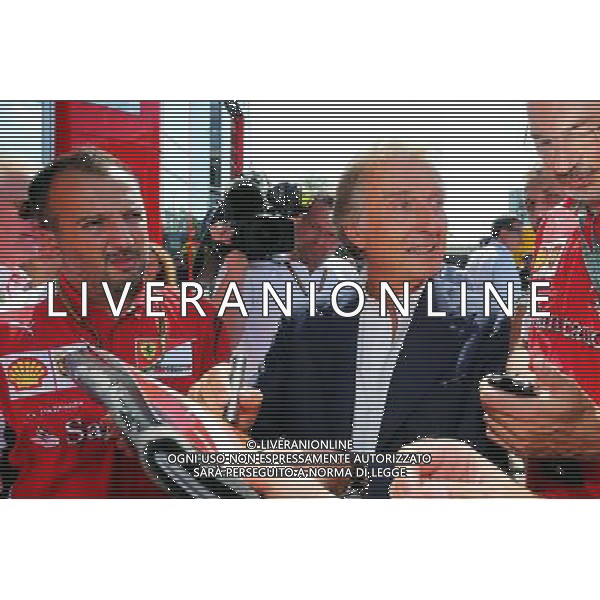 Luca di Montezemolo (ITA) Ferrari President with the media. 06.09.2014. Formula 1 World Championship, Rd 13, Italian Grand Prix, Monza, Italy, Qualifying Day. - www.xpbimages.com, EMail: requests@xpbimages.com - copy of publication required for printed pictures. Every used picture is fee-liable. © Copyright: Moy / XPB Images /AGENZIA ALDO LIVERANI SAS - ITALY ONLY - Gp F1 Monza italia prove ufficiali