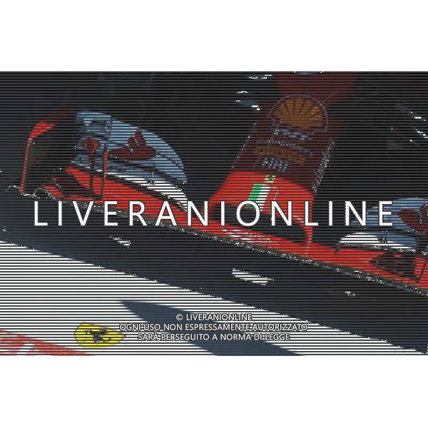 Ferrari F14-T nosecone. 06.09.2014. Formula 1 World Championship, Rd 13, Italian Grand Prix, Monza, Italy, Qualifying Day. - www.xpbimages.com, EMail: requests@xpbimages.com - copy of publication required for printed pictures. Every used picture is fee-liable. © Copyright: Price / XPB Images /AGENZIA ALDO LIVERANI SAS - ITALY ONLY - Gp F1 Monza italia prove ufficiali