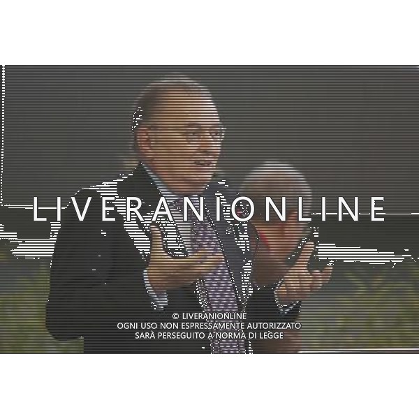 Inaugurazione rubinetterie di Aldo Bonomi a Gussago (Bs) 6 settembre 2014 nella foto Giorgio Squinzi ©Fotolive Simone Venezia/AGENZIA ALDO LIVERANI SAS