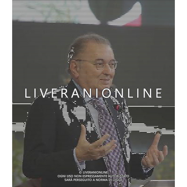 Inaugurazione rubinetterie di Aldo Bonomi a Gussago (Bs) 6 settembre 2014 nella foto Giorgio Squinzi ©Fotolive Simone Venezia/AGENZIA ALDO LIVERANI SAS