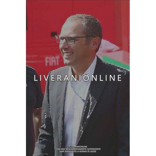 Stefano Domenicali (ITA). 07.09.2014. Formula 1 World Championship, Rd 13, Italian Grand Prix, Monza, Italy, Race Day. - www.xpbimages.com, EMail: requests@xpbimages.com - copy of publication required for printed pictures. Every used picture is fee-liable. © Copyright: Batchelor / XPB Images /AGENZIA ALDO LIVERANI SAS - ITALY ONLY - Gp F1 Monza italia Gara