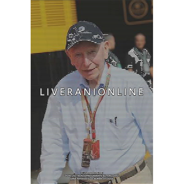 John Surtees (GBR). 07.09.2014. Formula 1 World Championship, Rd 13, Italian Grand Prix, Monza, Italy, Race Day. - www.xpbimages.com, EMail: requests@xpbimages.com - copy of publication required for printed pictures. Every used picture is fee-liable. © Copyright: Moy / XPB Images /AGENZIA ALDO LIVERANI SAS - ITALY ONLY - Gp F1 Monza italia Gara