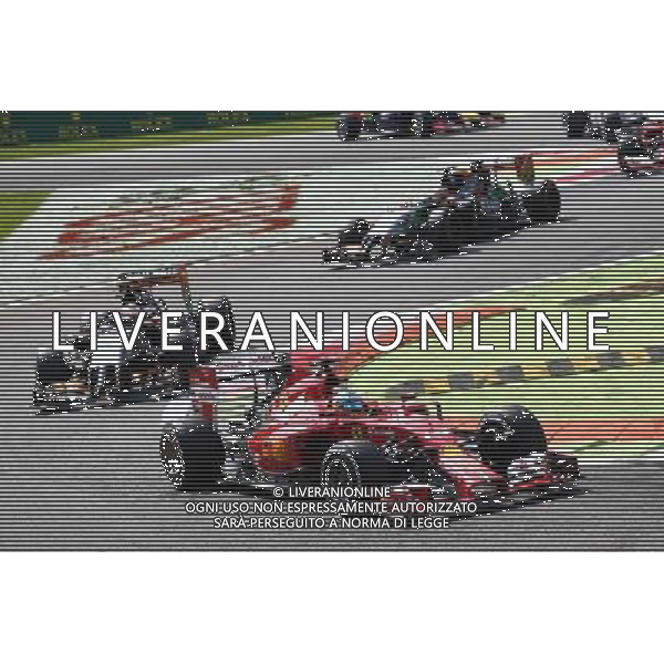 Fernando Alonso (ESP) Ferrari F14-T. 07.09.2014. Formula 1 World Championship, Rd 13, Italian Grand Prix, Monza, Italy, Race Day. - www.xpbimages.com, EMail: requests@xpbimages.com - copy of publication required for printed pictures. Every used picture is fee-liable. © Copyright: Batchelor / XPB Images /AGENZIA ALDO LIVERANI SAS - ITALY ONLY - Gp F1 Monza italia Gara