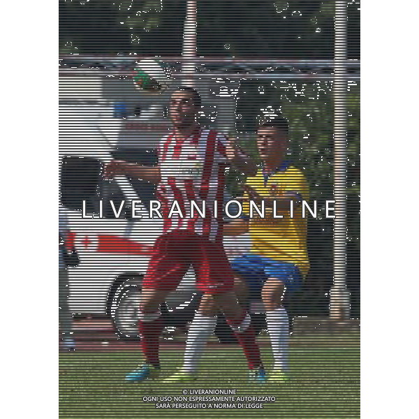 PIACENZA 7 SETTEMBRE 2014 / CAMPIONATO LEGAPRO 2014-2015 / PRO PIACENZA VS FORL“ / NELLA FOTO: CASTELLANA E ARRIGONI / FOTO FRANCESCA SOLI - AGENZIA ALDO LIVERANI SAS