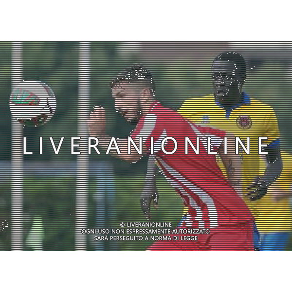 PIACENZA 7 SETTEMBRE 2014 / CAMPIONATO LEGAPRO 2014-2015 / PRO PIACENZA VS FORL“ / NELLA FOTO: SANE E PETTARIN / FOTO FRANCESCA SOLI - AGENZIA ALDO LIVERANI SAS