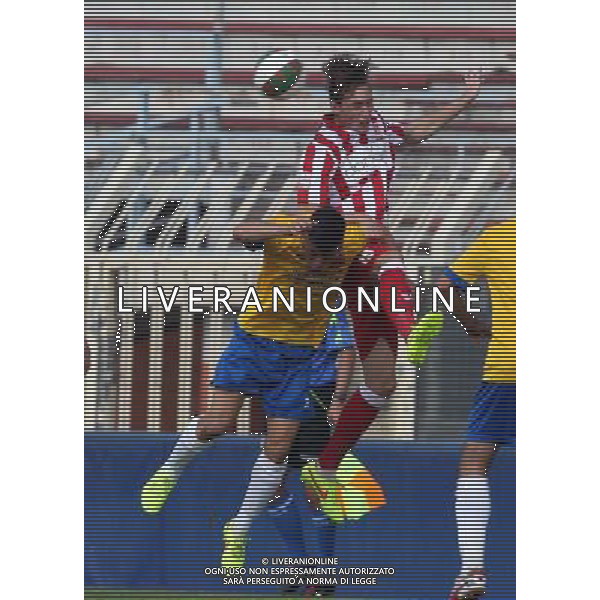 PIACENZA 7 SETTEMBRE 2014 / CAMPIONATO LEGAPRO 2014-2015 / PRO PIACENZA VS FORL“ / NELLA FOTO: FANTONI E CASTELLANA / FOTO FRANCESCA SOLI - AGENZIA ALDO LIVERANI SAS