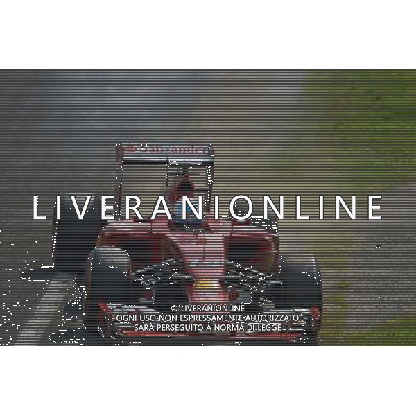 Fernando Alonso (ESP) Ferrari F14-T retired from the race. 07.09.2014. Formula 1 World Championship, Rd 13, Italian Grand Prix, Monza, Italy, Race Day. AG ALDO LIVERANI SAS ONLY ITALY